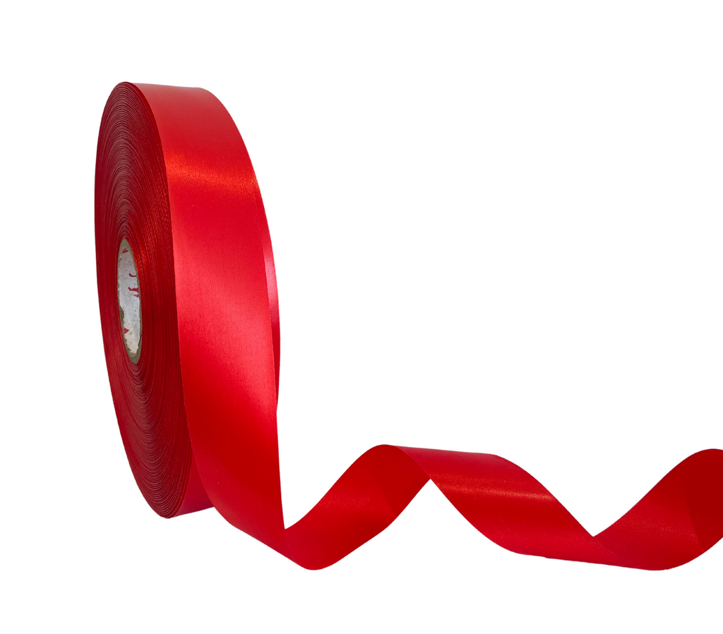 RED CLASSIC SATIN RIBBON (25MM | 170MTR)