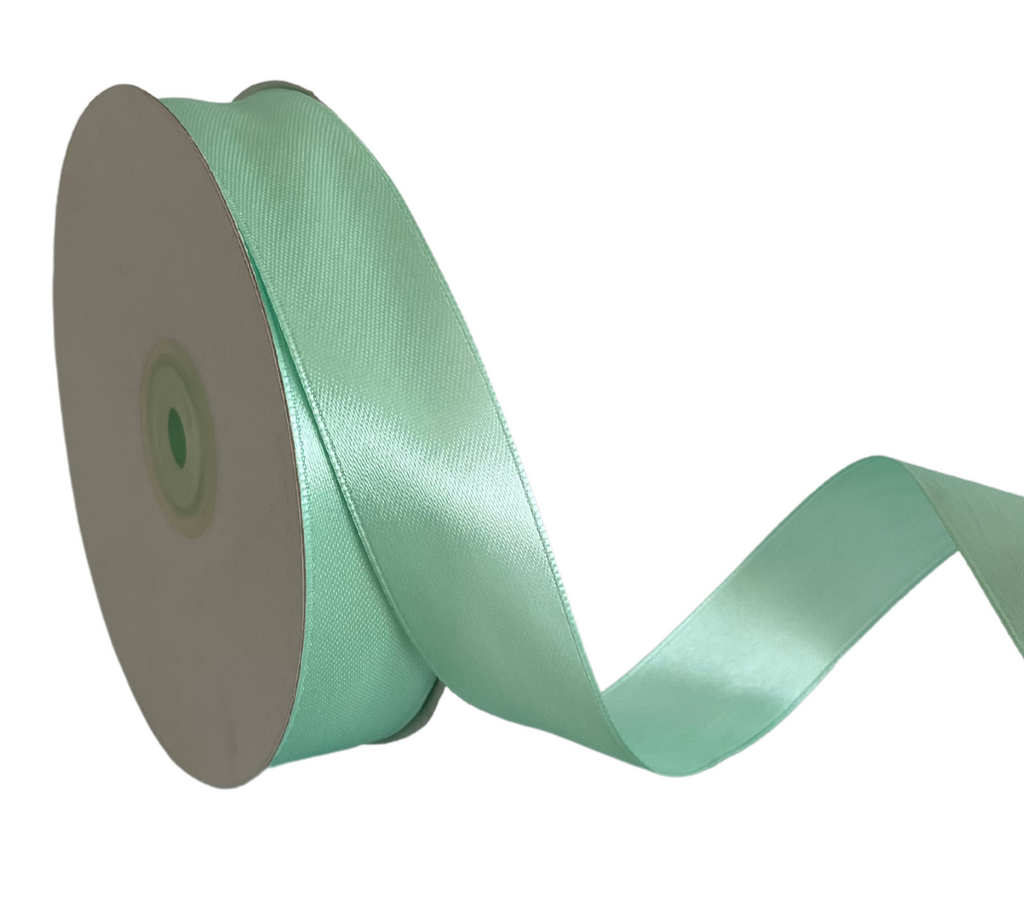 MINT GREEN LUXE SATIN RIBBON (25MM | 45MTR)