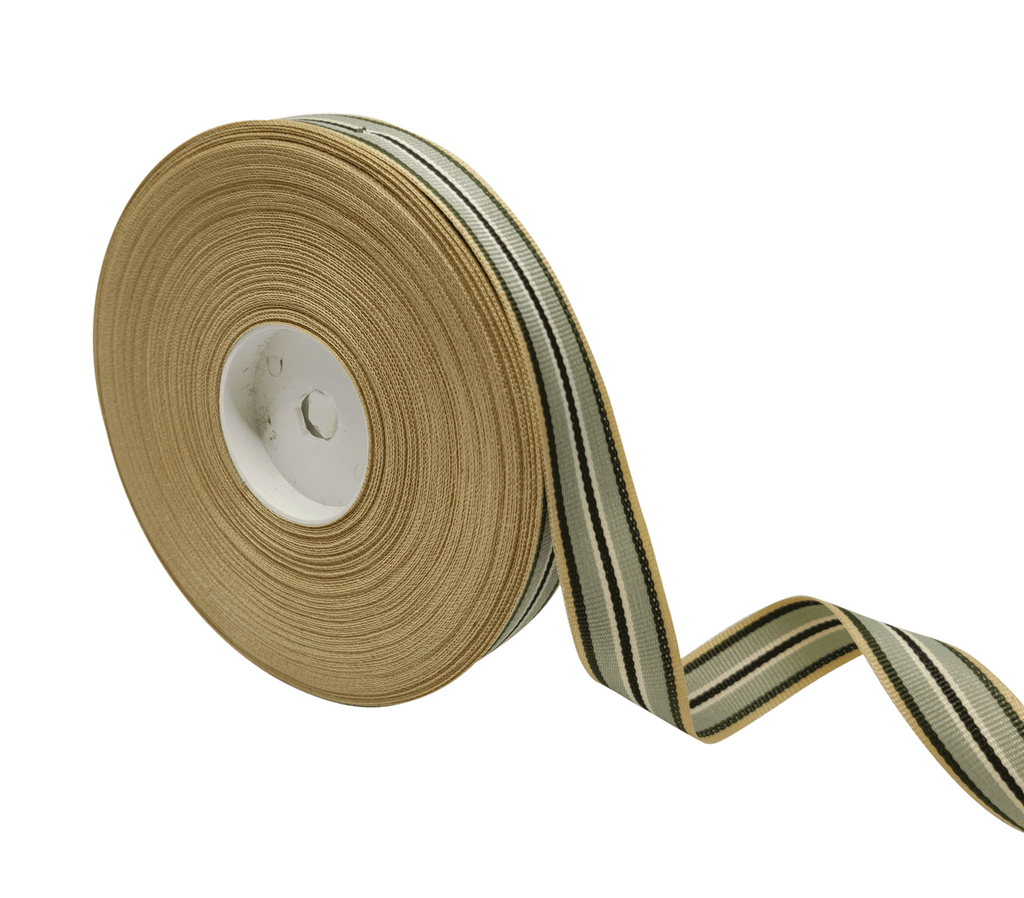 MULTICOLOURED STRIPES RIBBON (15 MM)