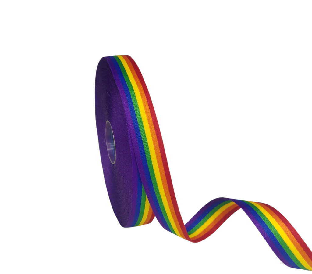 RAINBOW STRIPES RIBBON (20 MM)