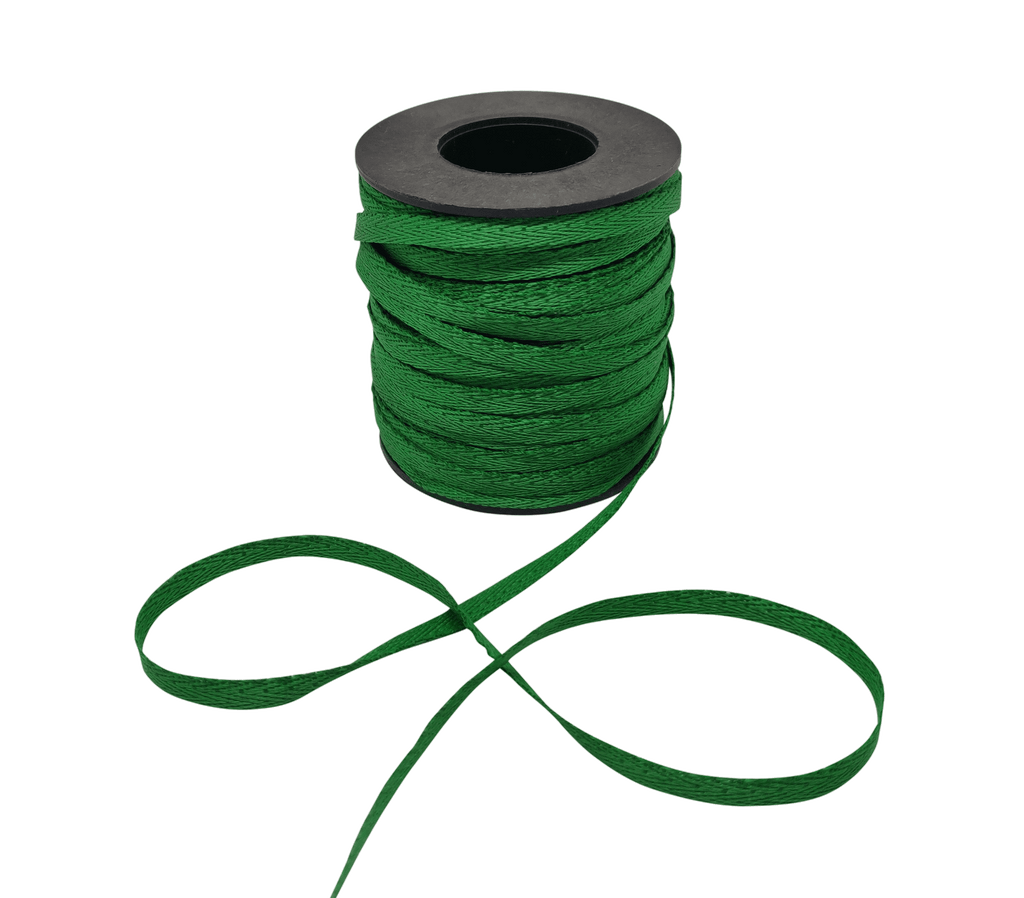 GREEN VEDA TWILL RIBBON (06MM | 50MTR)