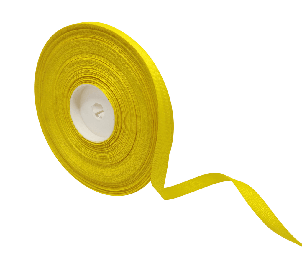 YELLOW VEDA TWILL RIBBON (10MM | 25MTR)