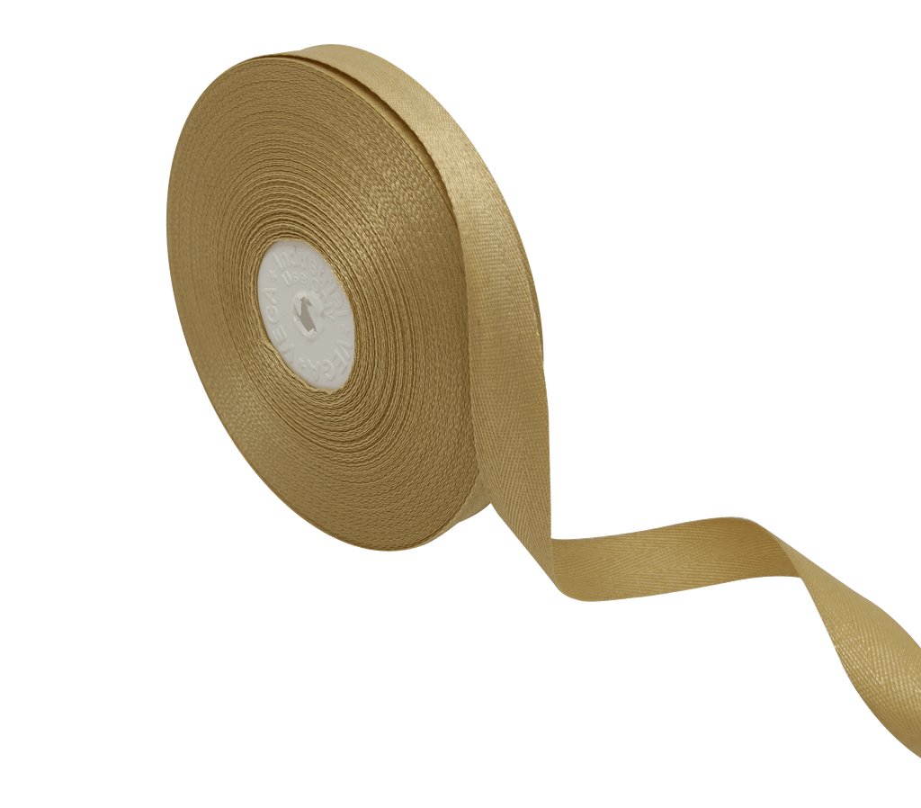 BEIGE VEDA TWILL RIBBON (15MM | 25MTR)