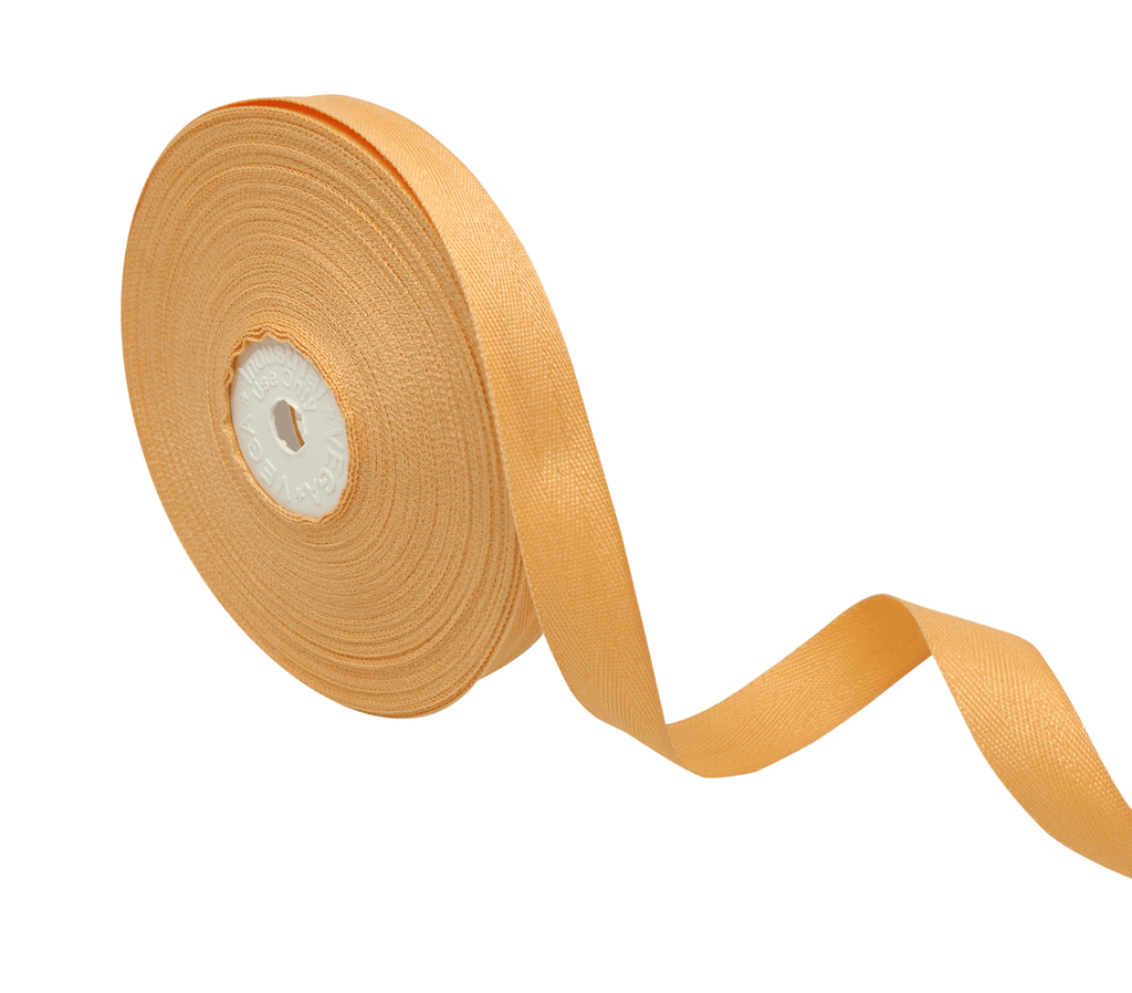 PEACH VEDA TWILL RIBBON (15MM | 25MTR)