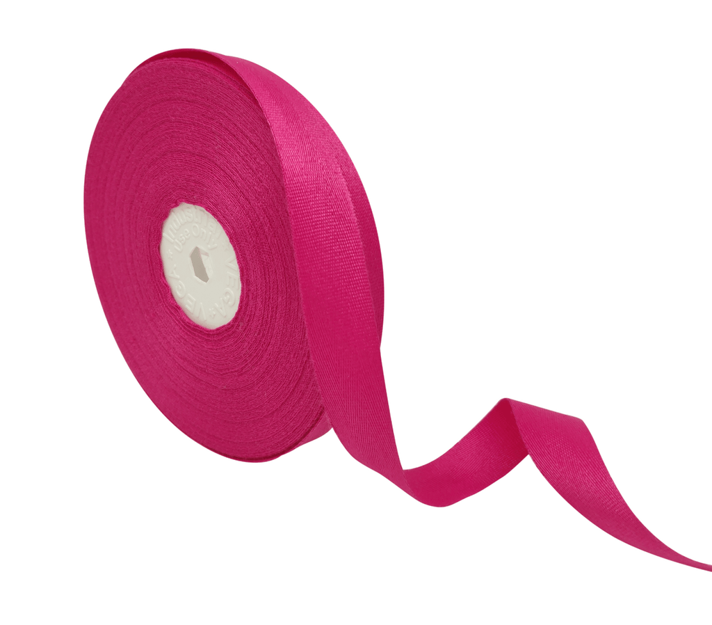 MAGENTA VEDA TWILL RIBBON (15MM | 25MTR)