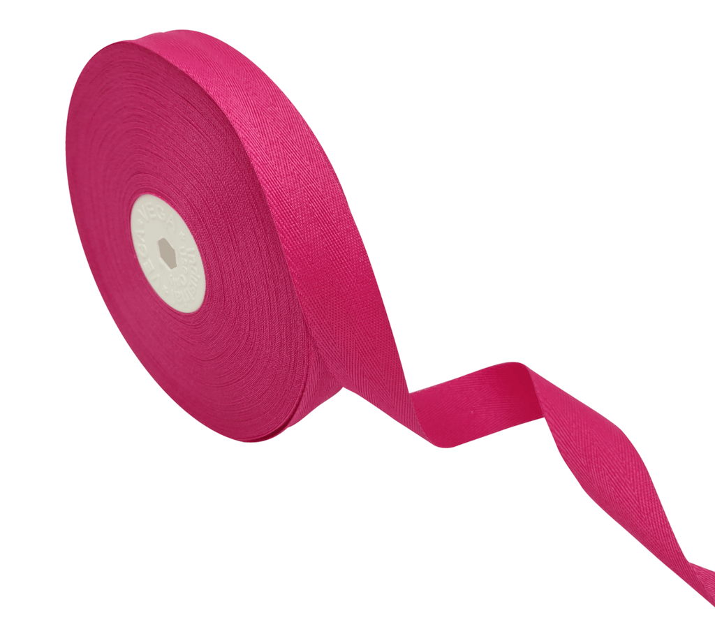 MAGENTA VEDA TWILL RIBBON (20MM | 25MTR)