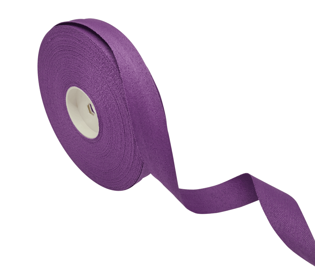 PURPLE VEDA TWILL RIBBON (20MM | 25MTR)