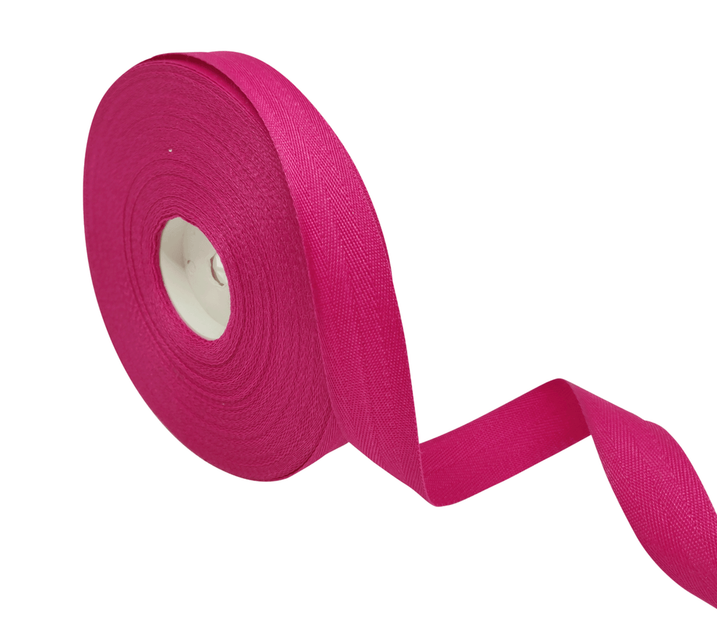 DARK MAGENTA VEDA TWILL RIBBON (20MM | 25MTR)