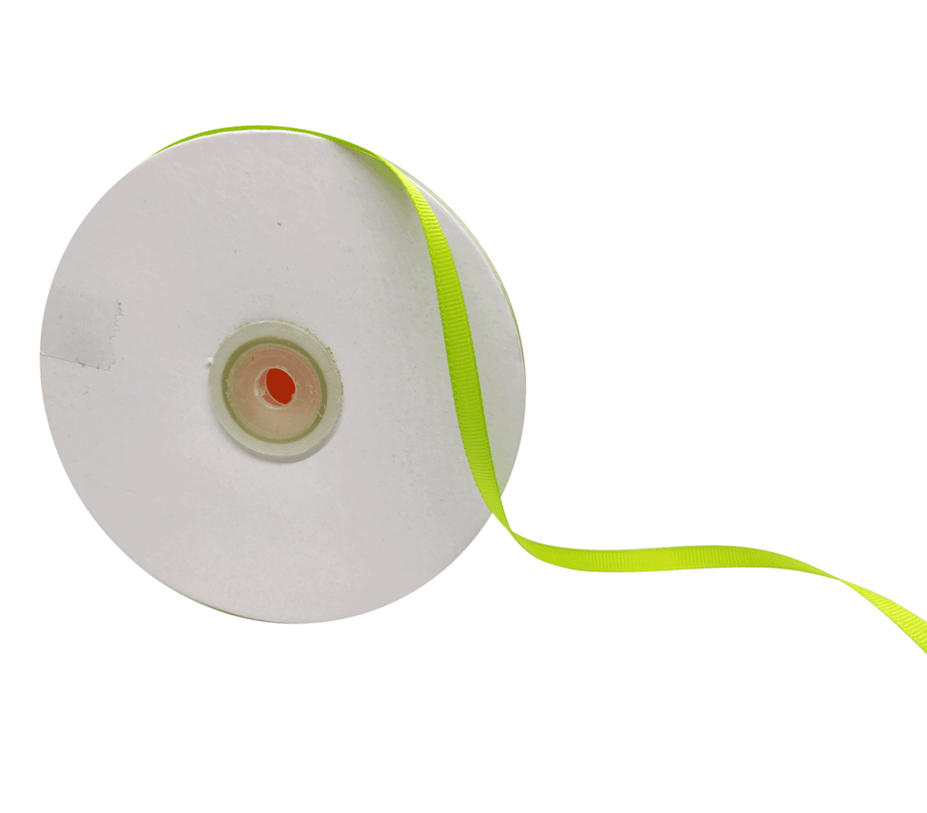 LIME GREEN PRIMO GROSGRAIN RIBBON (06MM | 45MTR)