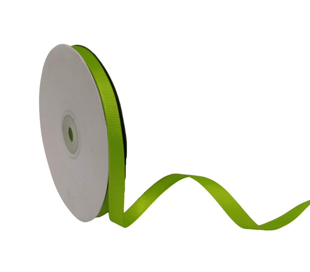 LIME GREEN PRIMO GROSGRAIN RIBBON (10MM | 45MTR)