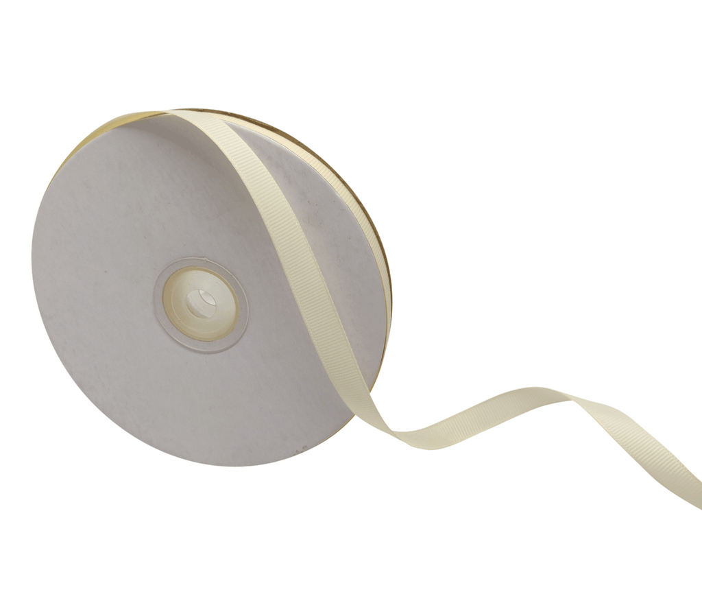 CREAM PRIMO GROSGRAIN RIBBON (10MM | 45MTR)