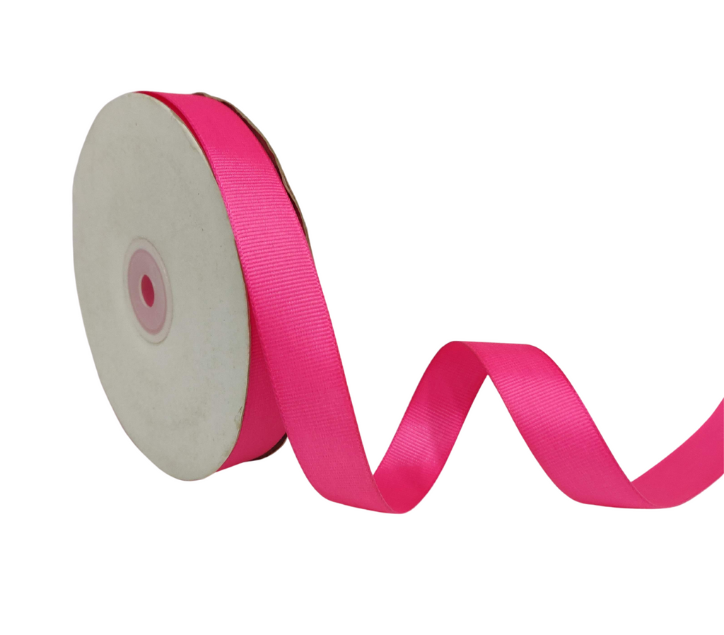 NEON PINK PRIMO GROSGRAIN RIBBON (20MM | 45MTR)