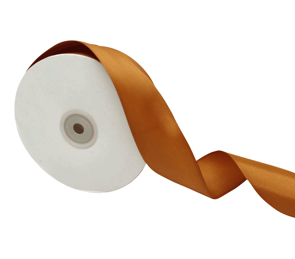 RUST BROWN PRIMO GROSGRAIN RIBBON (38MM | 45MTR)