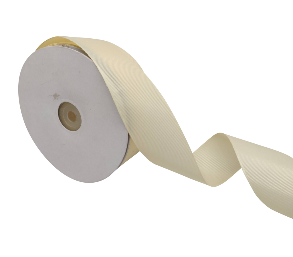 CREAM PRIMO GROSGRAIN RIBBON (38MM | 45MTR)
