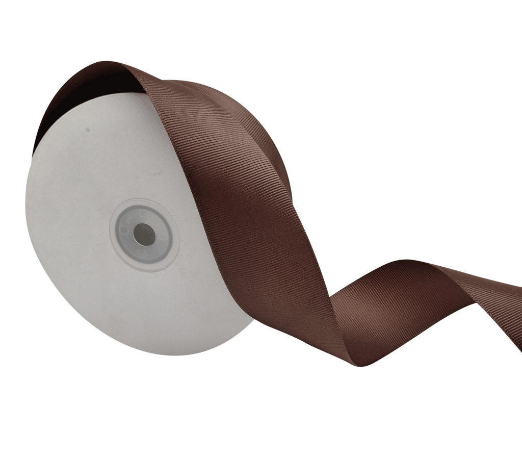 COFFEE BROWN PRIMO GROSGRAIN RIBBON (38MM | 45MTR)