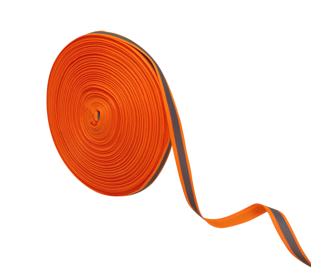 ORANGE REFLECTIVE RIBBON (10 MM)