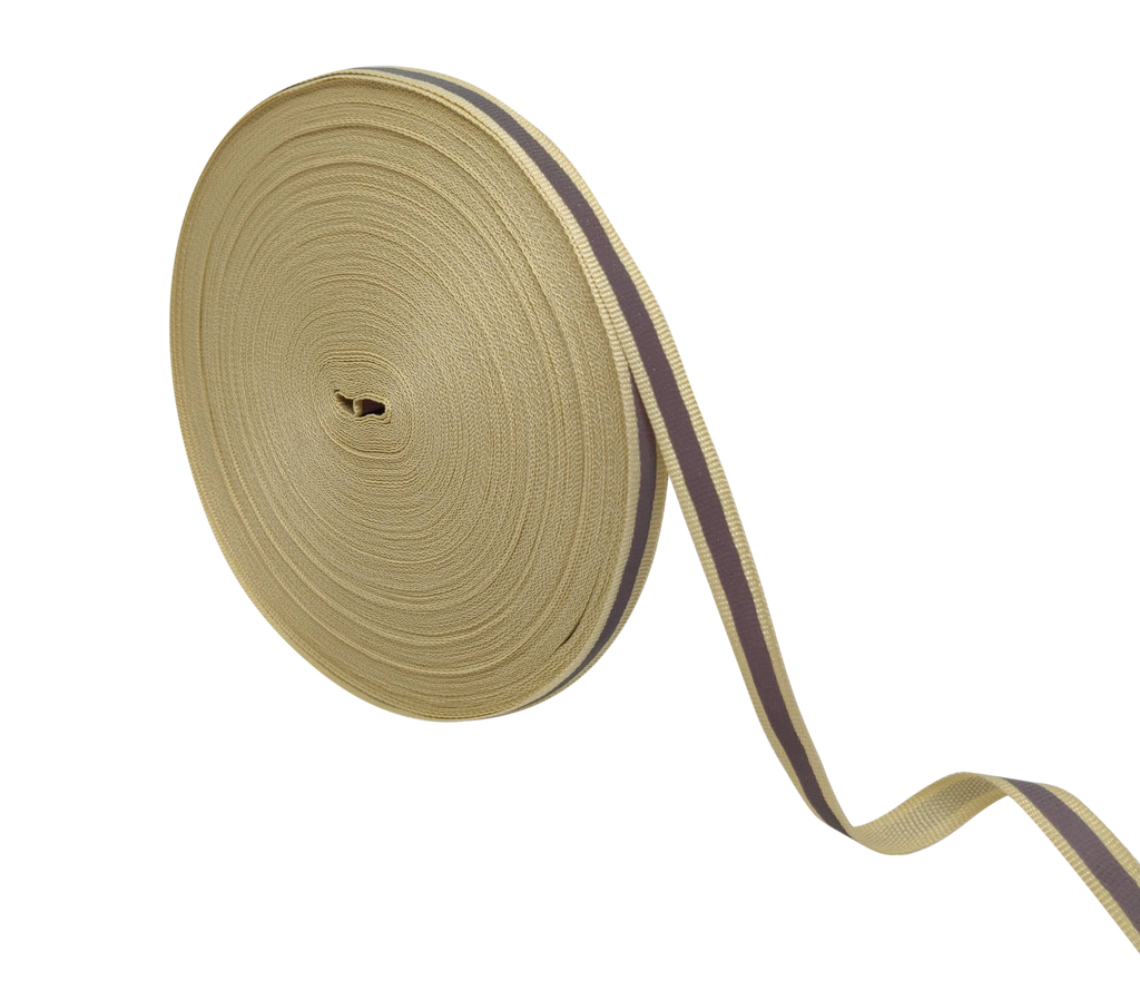 CREAM REFLECTIVE RIBBON (10 MM)