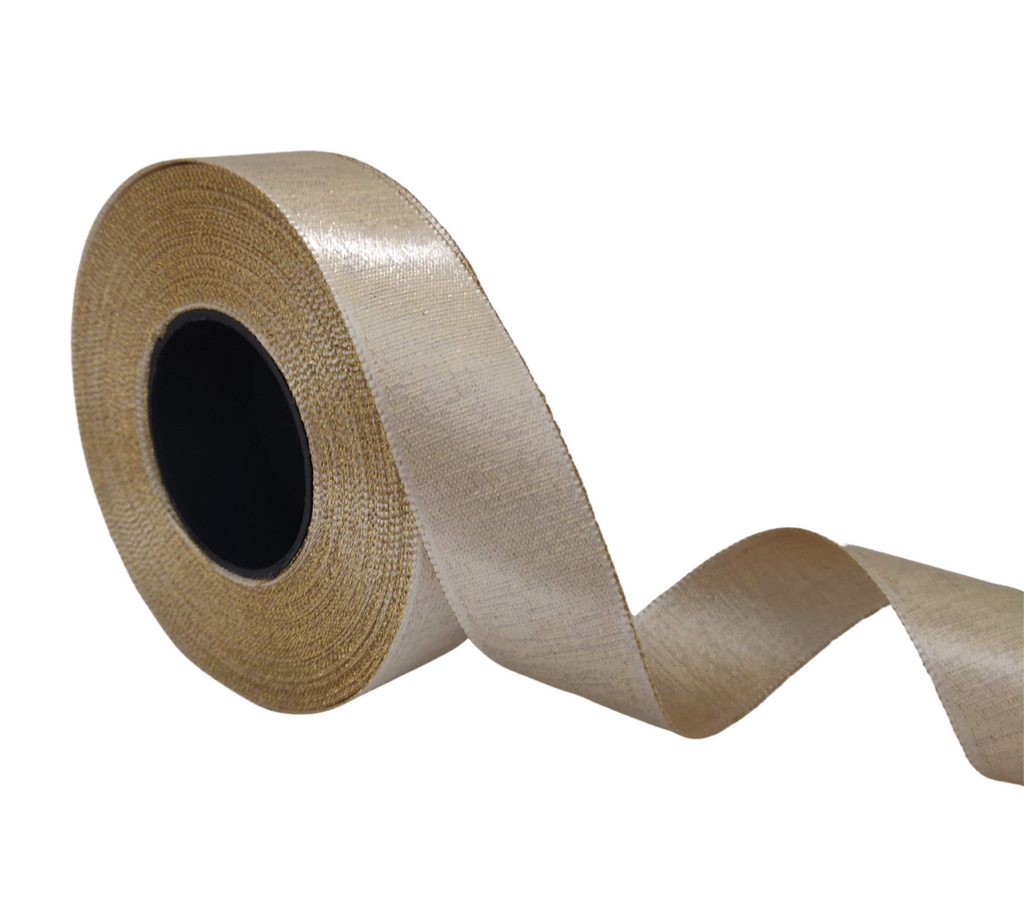 ROSE GOLD ZARI SATIN RIBBON (25 MM)