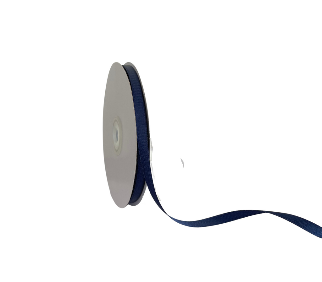 NAVY BLUE LUXE SATIN RIBBON (06MM | 45MTR)