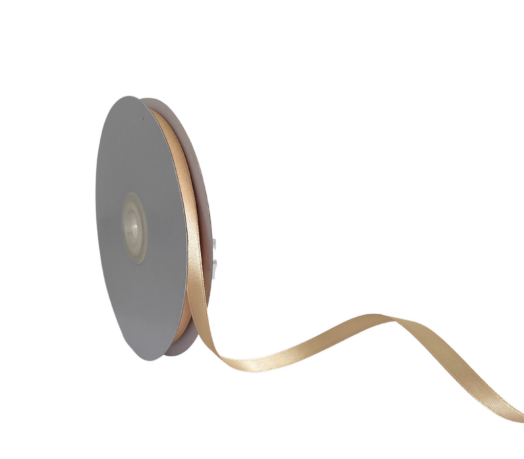 BEIGE LUXE SATIN RIBBON (06MM | 45MTR)