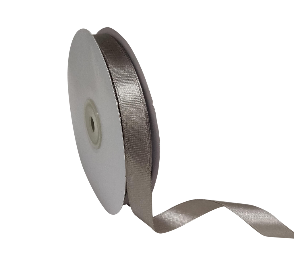 GREY LUXE SATIN RIBBON (13MM | 45MTR)