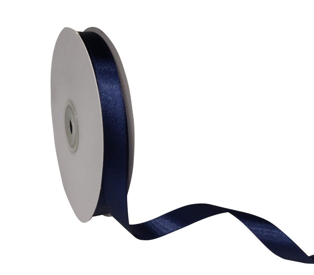 NAVY BLUE LUXE SATIN RIBBON (13MM | 45MTR)