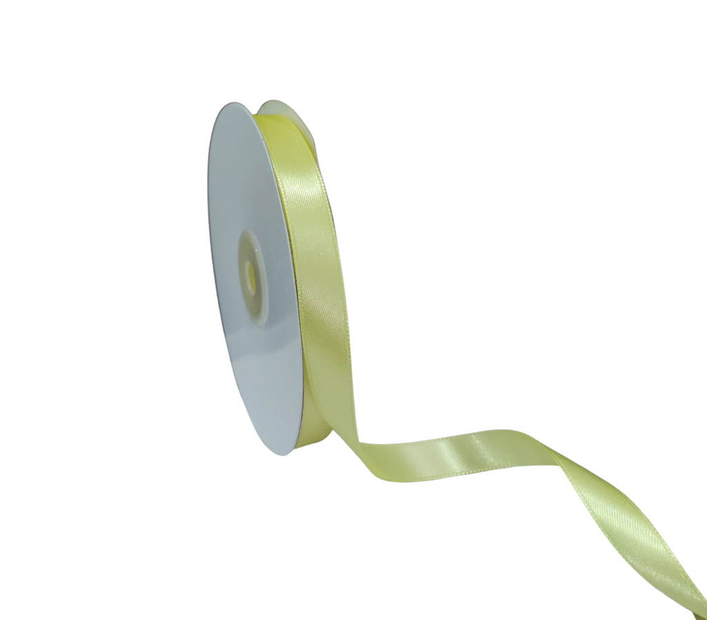PASTEL YELLOW LUXE SATIN RIBBON (13MM | 45MTR)