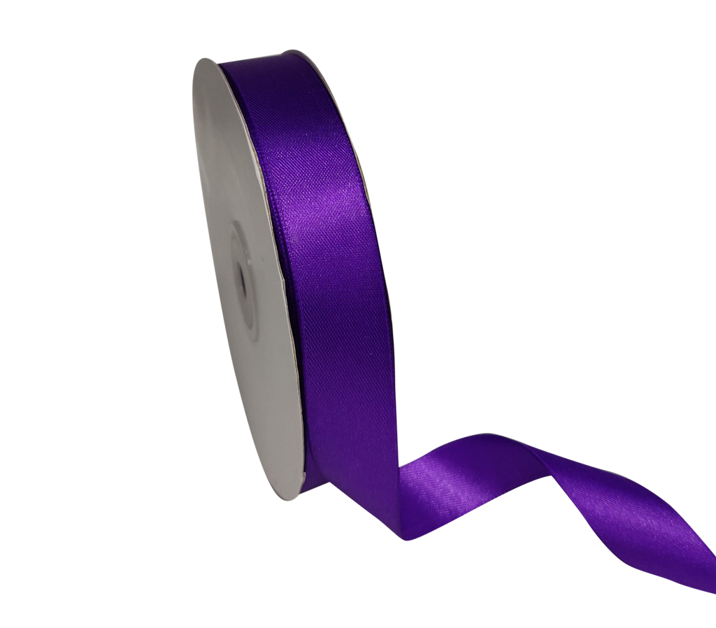 PURPLE LUXE SATIN RIBBON (20MM | 45MTR)
