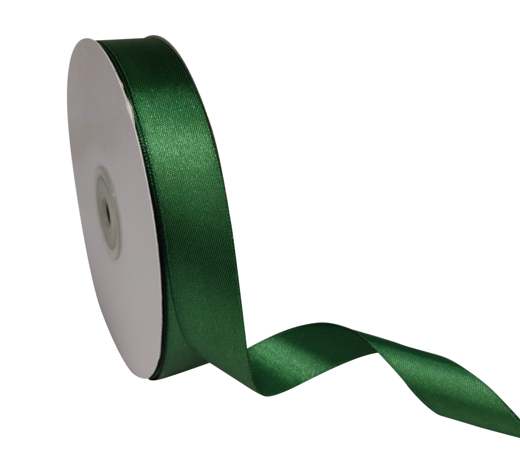 BOTTLE GREEN LUXE SATIN RIBBON (20MM | 45MTR)