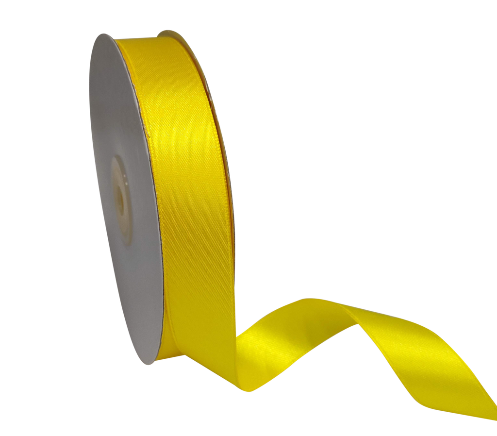 YELLOW LUXE SATIN RIBBON (20MM | 45MTR)