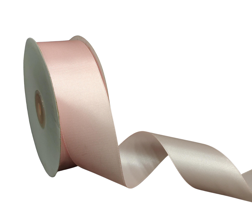 PALE PINK LUXE SATIN RIBBON (38MM | 45MTR)