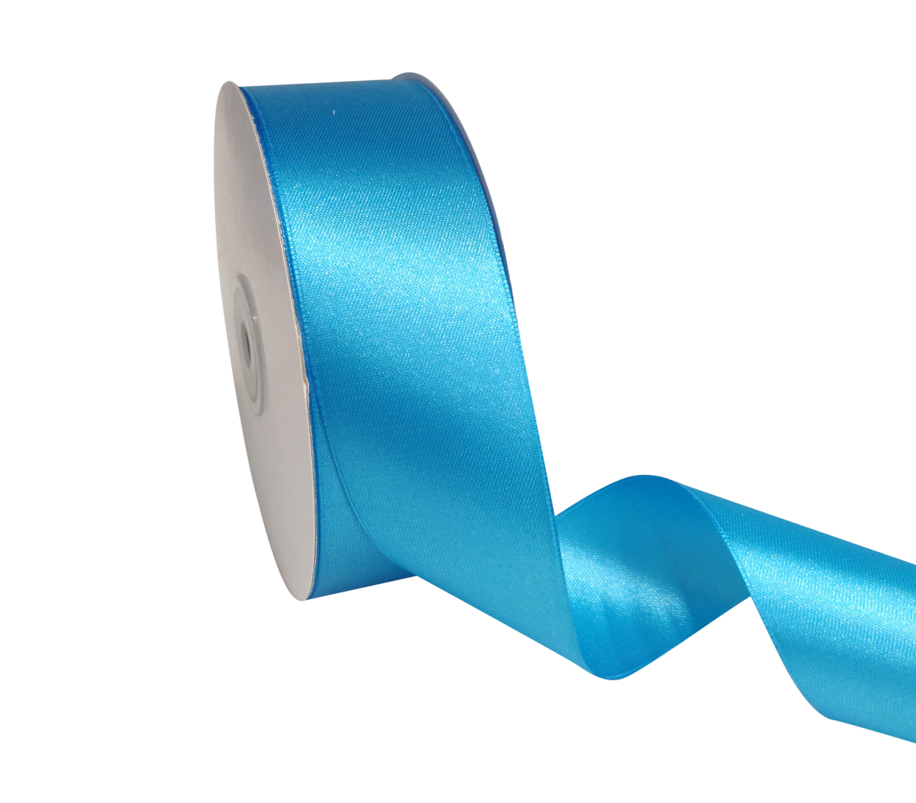 Aqua blue clearance satin ribbon