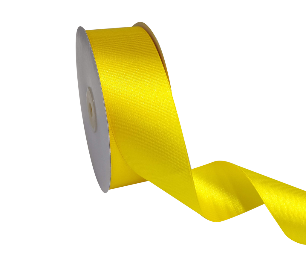 YELLOW LUXE SATIN RIBBON (38MM | 45MTR)