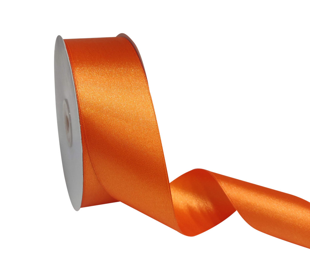 ORANGE LUXE SATIN RIBBON (38MM | 45MTR)